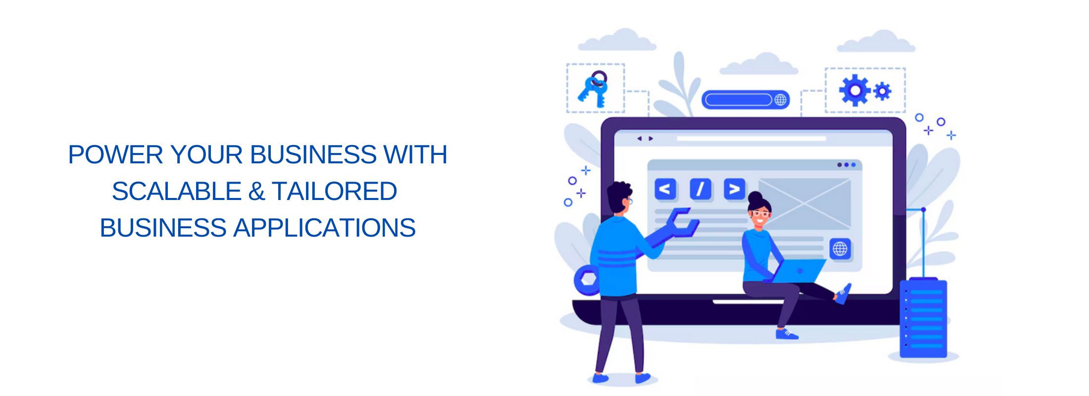 Custom web app development service