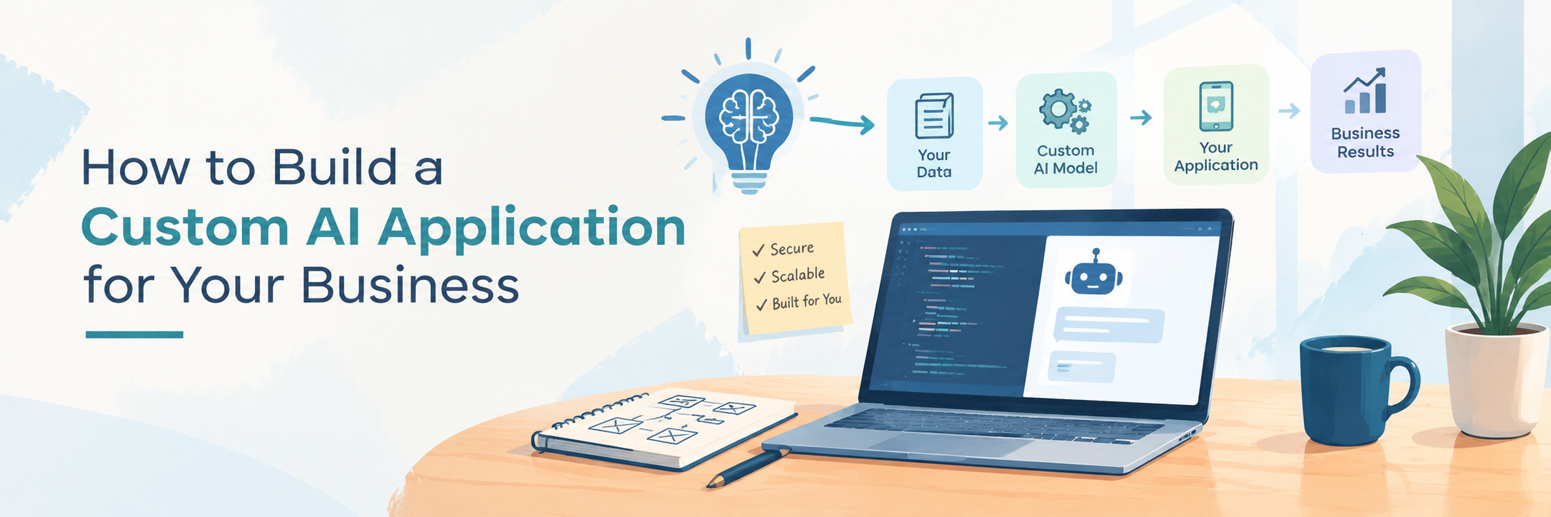 How to Build a Custom AI Application for Your Business